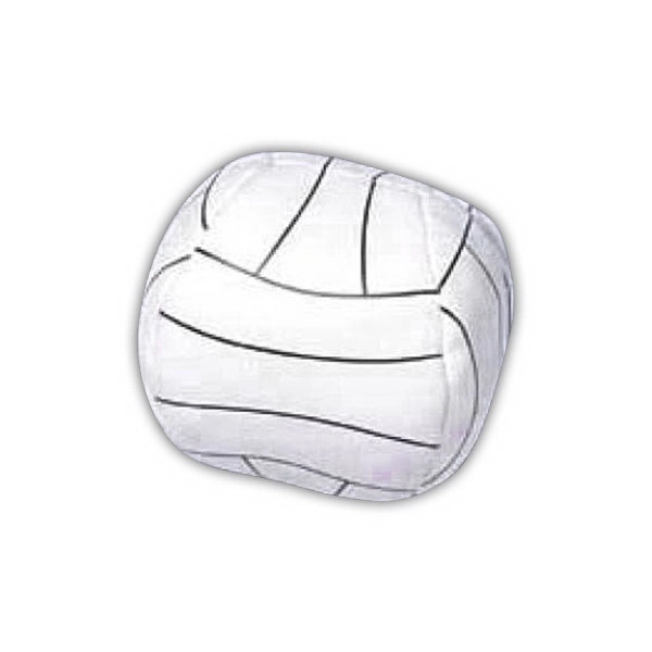 Soft stuff volleyball; approximately 4".... from ASI 85620 H M Schmidt Co Inc / Traveling Billboard