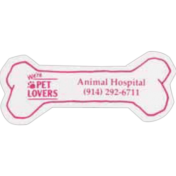 1 1/4" x 3 1/4" bone shaped magnets with four color... from ASI 68507 The Magnet Group / Magnet LLC™