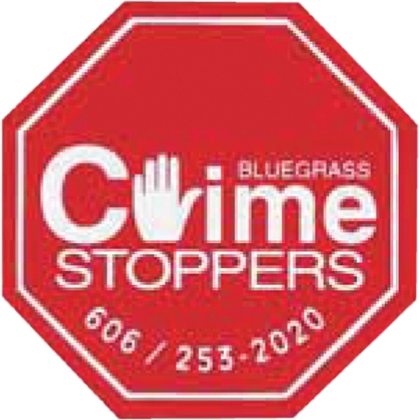 1.75" x 1.75" stop sign shaped magnet with four color process... from ASI 68507 The Magnet Group / Magnet LLC™