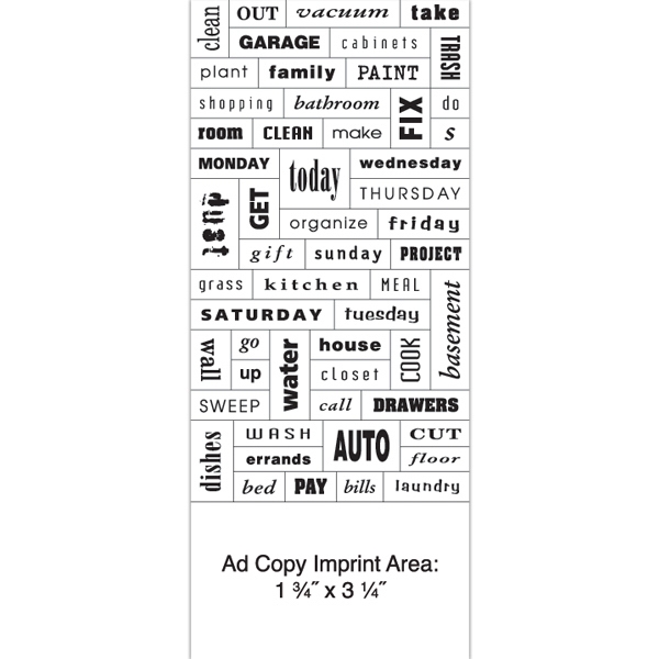 55 word custom motivational message magnet board.... from ASI 68507 The Magnet Group / Magnet LLC™