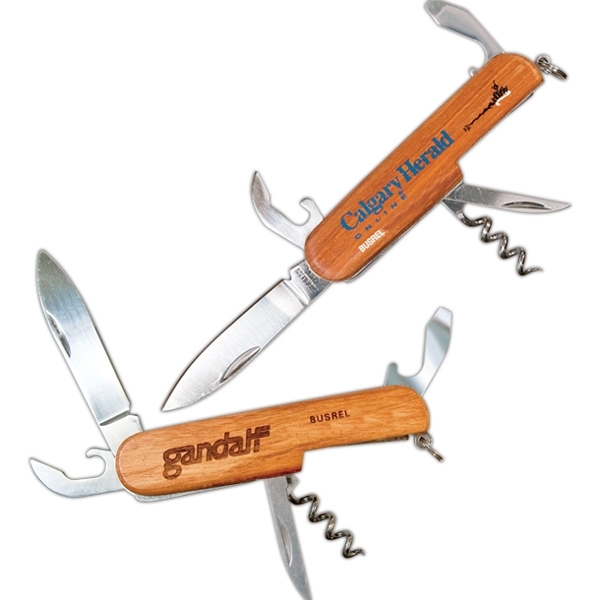 5 function rosewood pocket knife.... from ASI 42920 Busrel Inc