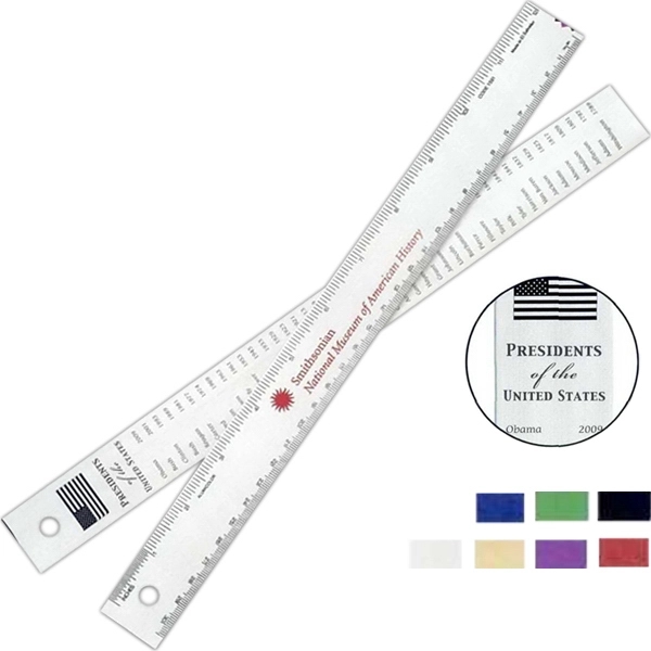 12" President's ruler.... from ASI 34910 Alumicolor / Alumicolor