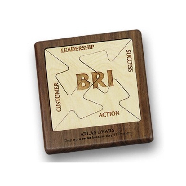 Laser cut jigsaw puzzle on solid wood base.... from ASI 88156 Solid Dimensions Inc / Solid Dimensions Line