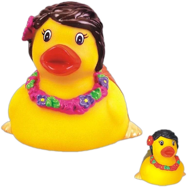 Rubber Hawaii Hula duck.... from ASI 31977 Adline Industries Inc