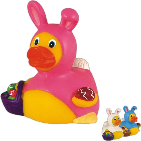 Rubber Easter Bunny duck.... from ASI 31977 Adline Industries Inc
