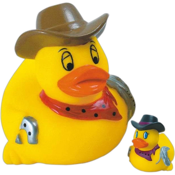 Rubber rodeo duck.... from ASI 31977 Adline Industries Inc