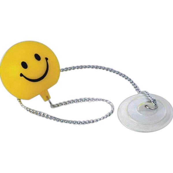 Rubber happy face with plastic chain and standard size bath tub... from ASI 31977 Adline Industries Inc