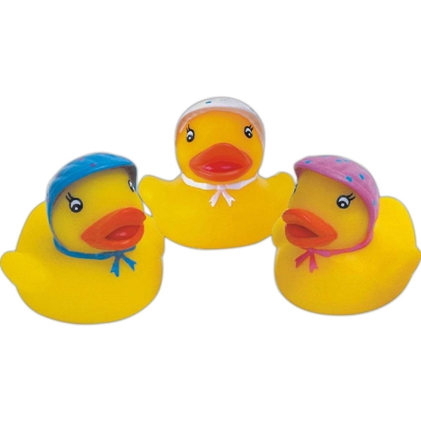Rubber teeny weeny baby bonnet duck.... from ASI 31977 Adline Industries Inc