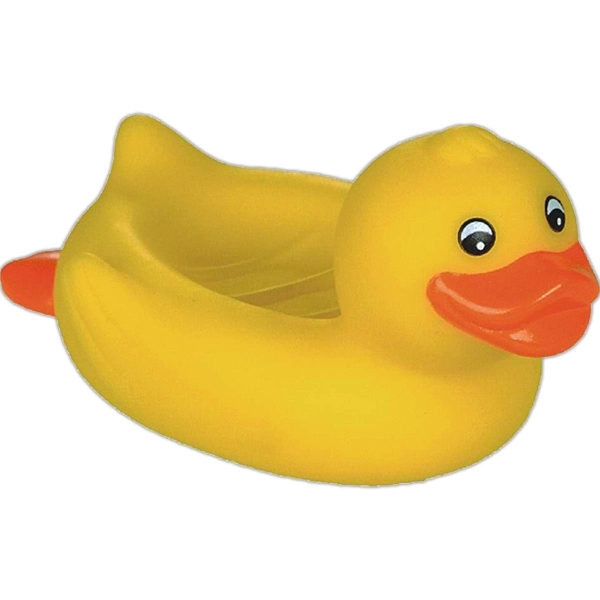 Squeaking rubber duck soap dish.... from ASI 31977 Adline Industries Inc