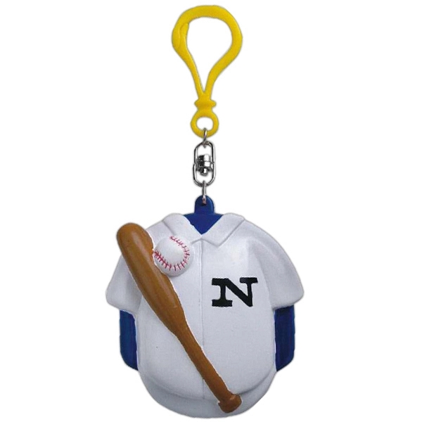Rubber sport jersey designed coin purse key chain.... from ASI 31977 Adline Industries Inc