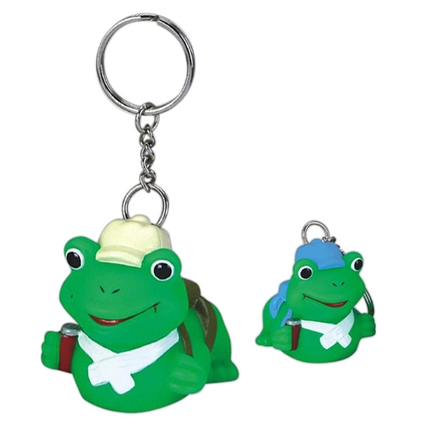 Rubber frog shaped key chains.... from ASI 31977 Adline Industries Inc