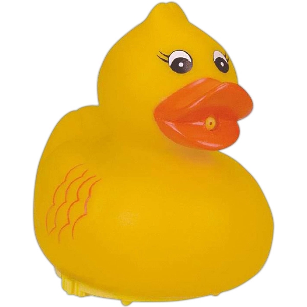 Rubber squirting duck toy, keeps squirting water all by itself while... from ASI 31977 Adline Industries Inc
