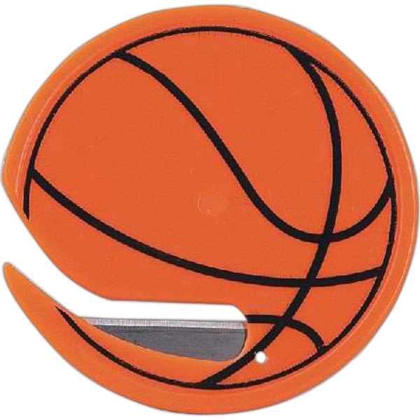 Plastic Letter Openers with Metal Blade. Sport ball designs and world... from ASI 31977 Adline Industries Inc