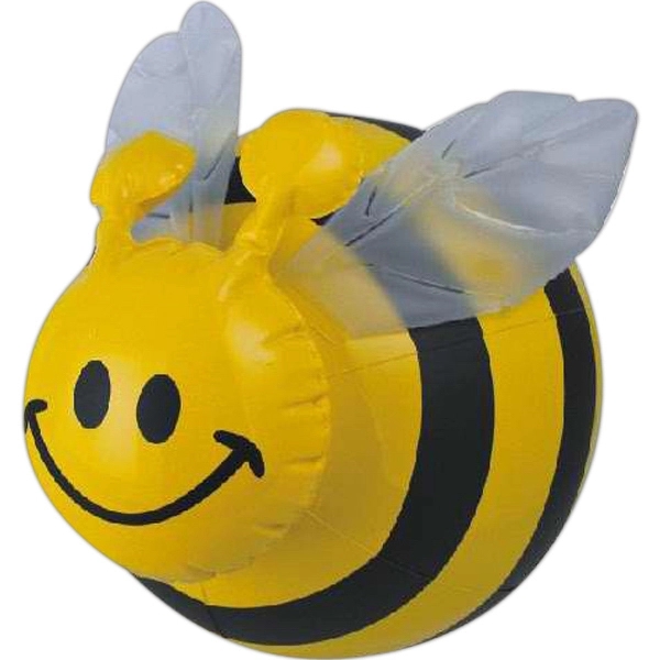 Inflatable yellow bee with black markings, 12".... from ASI 31977 Adline Industries Inc