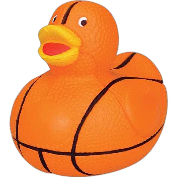 Sports designed duck shaped stress reliever.... from ASI 31977 Adline Industries Inc