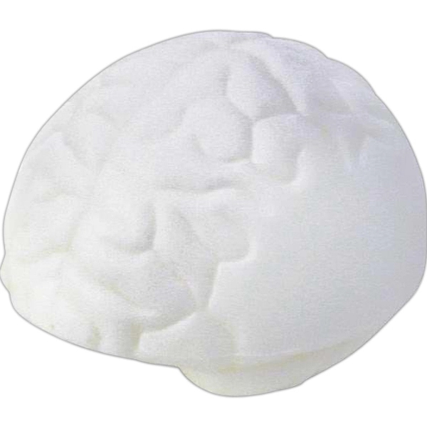 White brain shaped stress reliever.... from ASI 31977 Adline Industries Inc