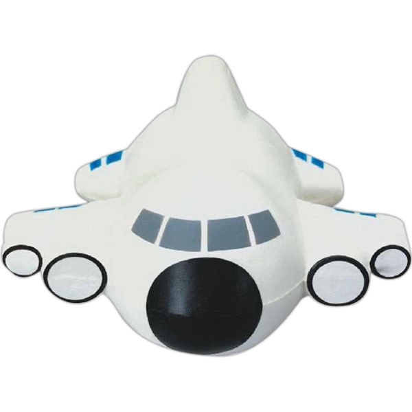 White airplane shaped stress reliever.... from ASI 31977 Adline Industries Inc