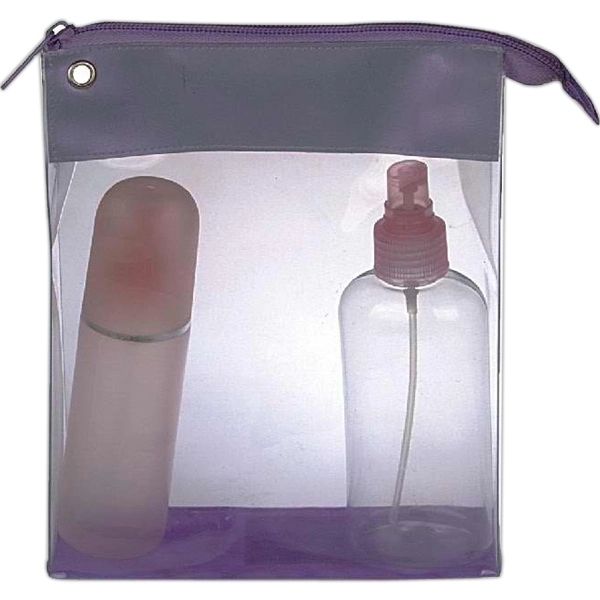 Clear vinyl cosmetic bag.... from ASI 31977 Adline Industries Inc