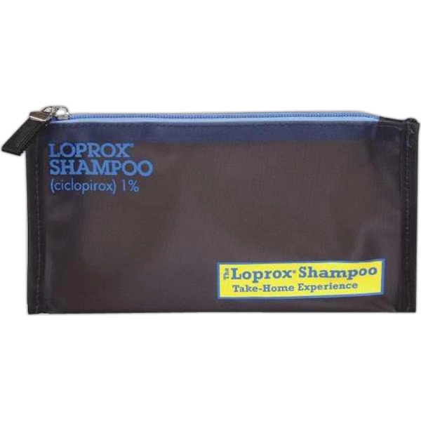 Frosted accessory pouch with zipper closure on top.... from ASI 31977 Adline Industries Inc