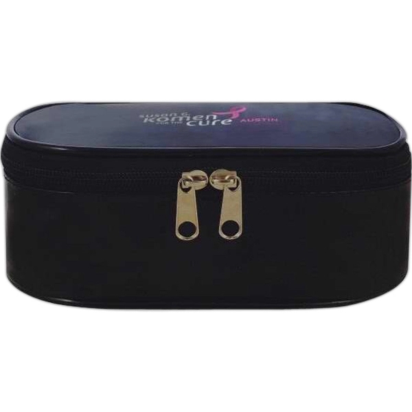 Patent leather cosmetic bag.... from ASI 31977 Adline Industries Inc