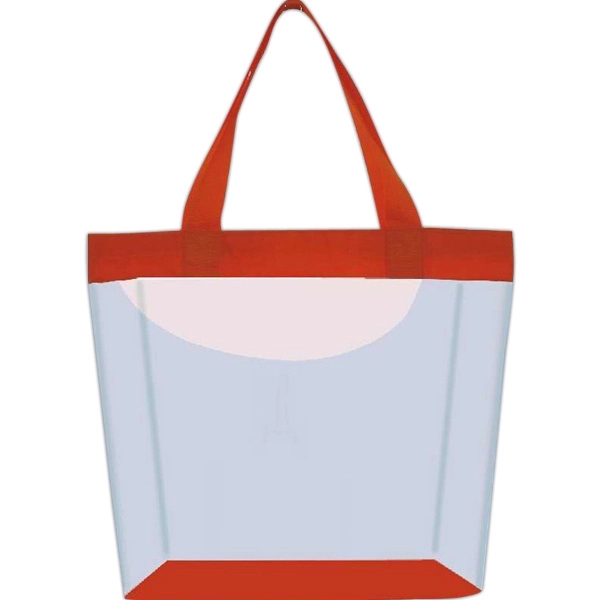 Clear vinyl-nylon tote bag.... from ASI 31977 Adline Industries Inc