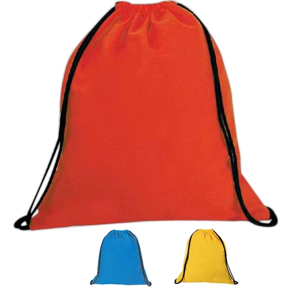 Drawstring backpack in 420 denier nylon.... from ASI 31977 Adline Industries Inc