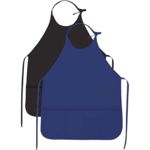 Nylon middling apron with Clear backing with 6" pocket.... from ASI 31977 Adline Industries Inc