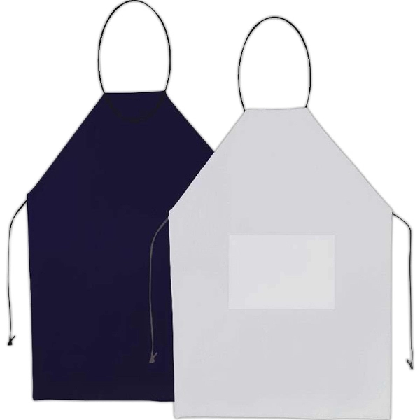 Adult perfect fit nylon apron with Clear backing and adjustable cord.... from ASI 31977 Adline Industries Inc