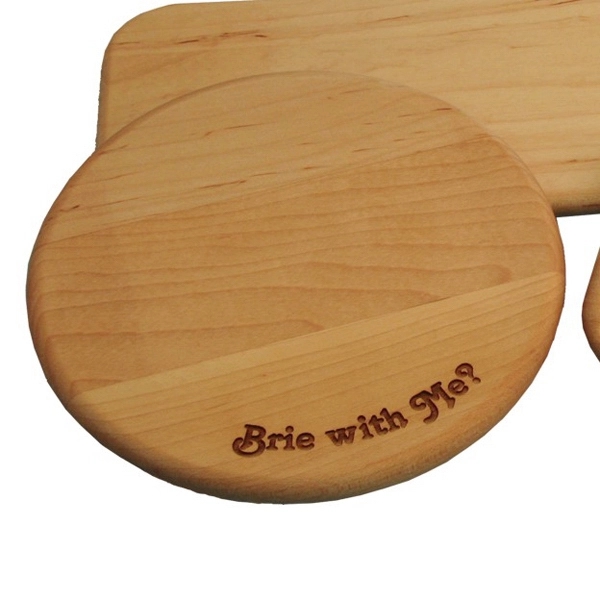 Round cheese and cracker board.... from ASI 88156 Solid Dimensions Inc / Solid Dimensions Line