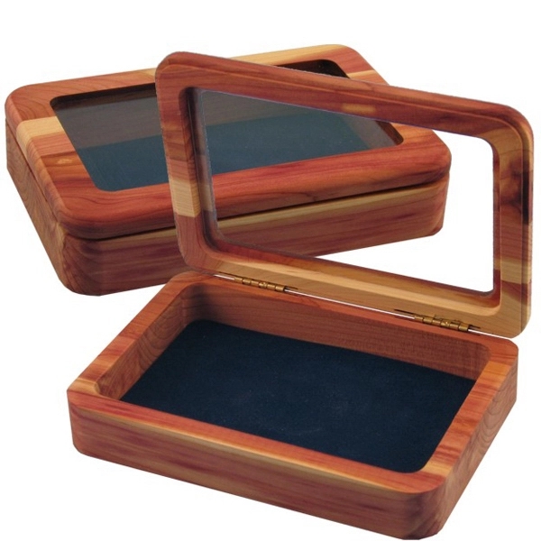 Window display box with hinged lid.... from ASI 88156 Solid Dimensions Inc / Solid Dimensions Line