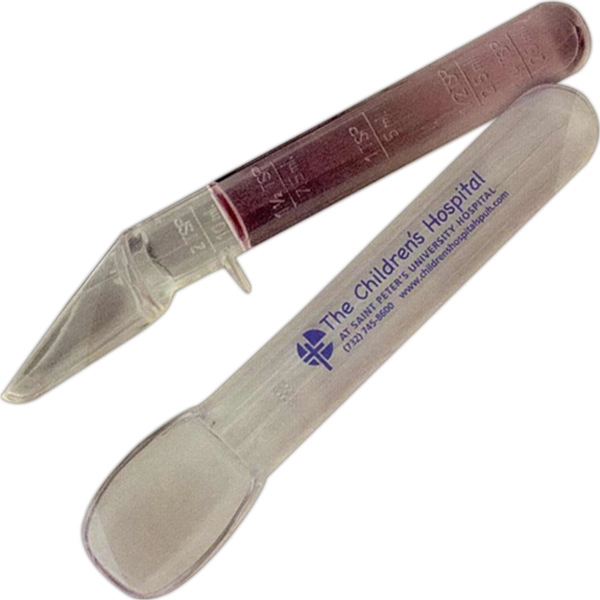 Medicine spoon with metric and standard measurements.... from ASI 62190 Illini