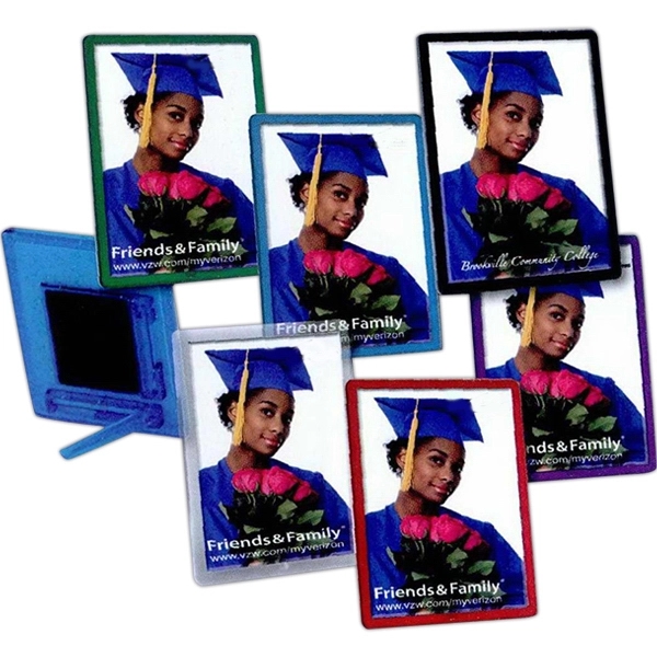 Translucent magnetic snap-in frame with an insert size of 2" x... from ASI 62190 Illini