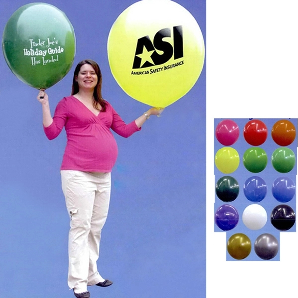 These 24" printed balloons are going to get attention! Great for... from ASI 38195 Overnightline / Overnight Line