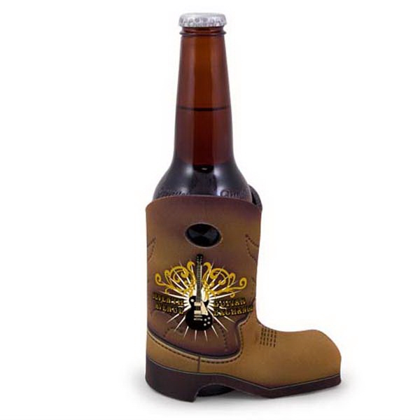 Bottle insulator with western boot, 1/8" thick.... from ASI 74710 Numo / NUMO