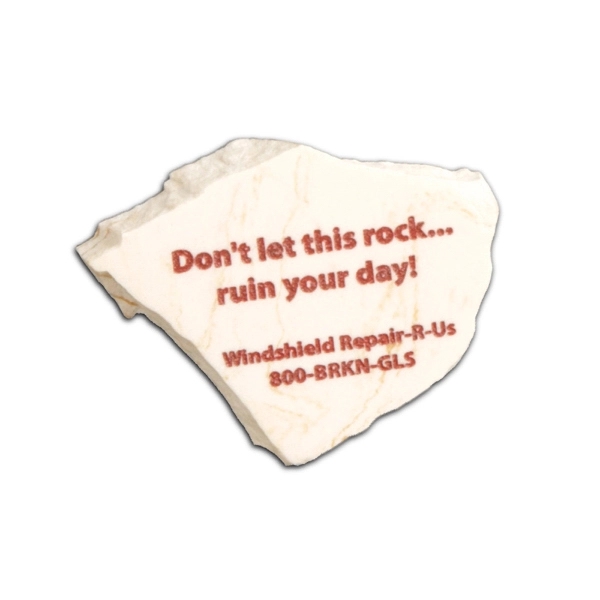 Cast stone magnet, 3" x 2 1/4" x 3/8".... from ASI 89860 StoneyCreek / StoneyCreek®