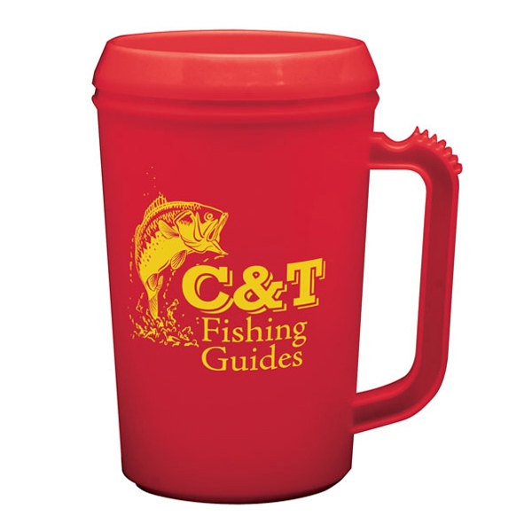 Insulated thermal mug with sip-through lid.... from ASI 74710 Numo / NUMO