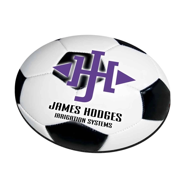 Four Color Process, mouse pads, round, natural rubber, 8" diameter, soccer.... from ASI 74710 Numo / NUMO