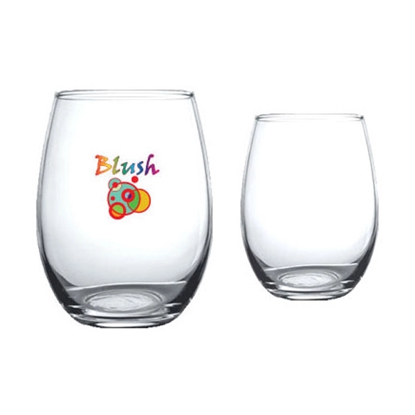 Stemless Wine Glass, available in 9oz, 15oz, and 21oz.... from ASI 80093 Pyrographics / Pyrographics Line