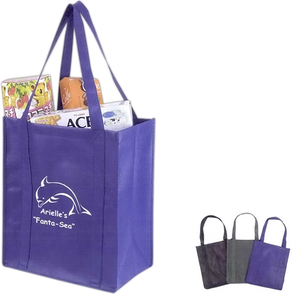 Shopping bag has dual reinforced 24"handles... from ASI 34800 Alstar Creations / Alstar Line