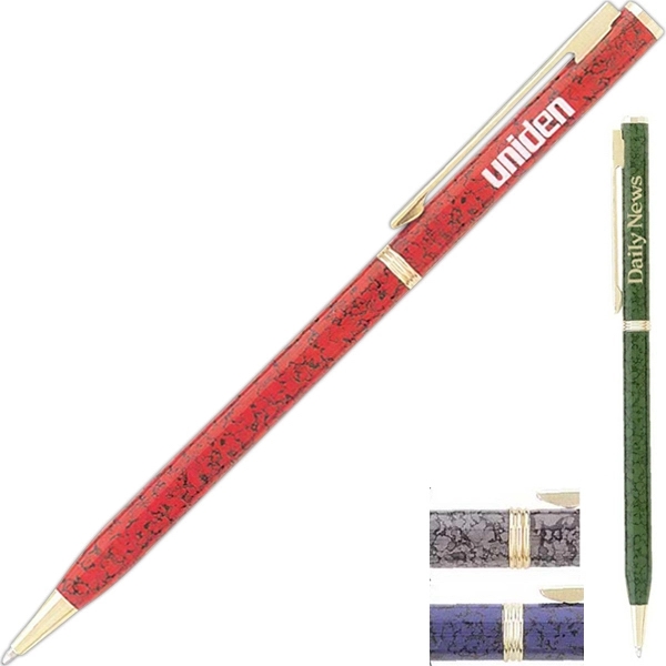 Twist action pen with matching accent colors... from ASI 34800 Alstar Creations / Alstar Line