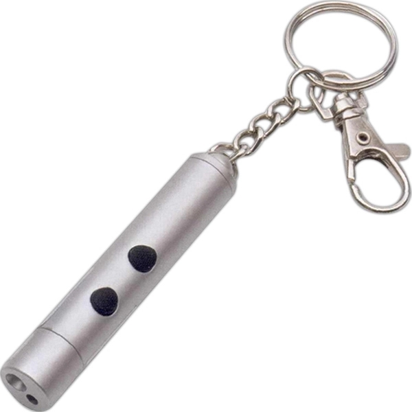 Aluminum laser LED light-up key chain.... from ASI 34800 Alstar Creations / Alstar Line