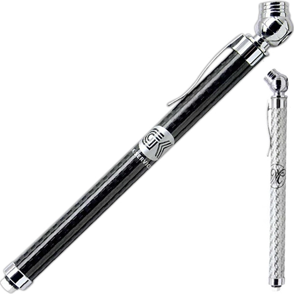 Carbon fiber pen size tire gauge with pocket clip.... from ASI 34800 Alstar Creations / Alstar Line
