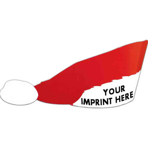 Santa hat made from heavy high density white poster board.... from ASI 67620 Lion Circle Corp