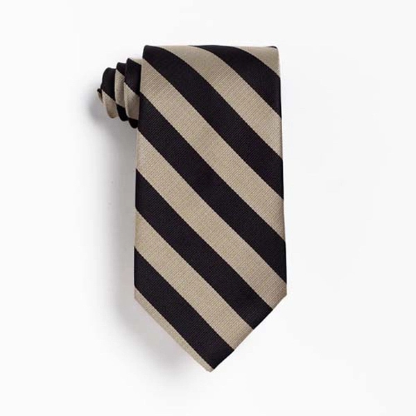 Black and tan collegiate stripe ties.... from ASI 98085 Wolfmark