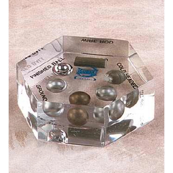 Hexagon shape embedment. Blank product.... from ASI 69240 MasterCast LTD / MasterCast