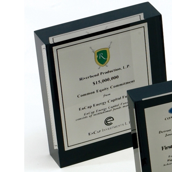 Rectangular MastCast embedment paperweight. Blank product.... from ASI 69240 MasterCast LTD / MasterCast