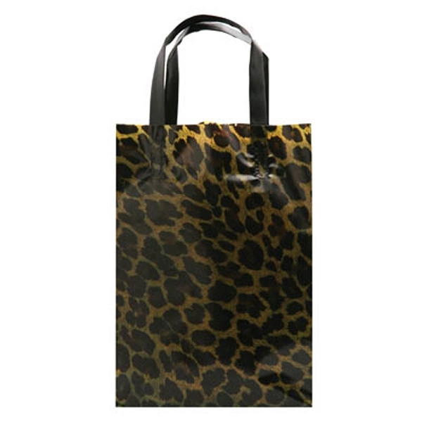 Bag with leopard pattern and black soft loop handle.... from ASI 92480 Uniflex / U F