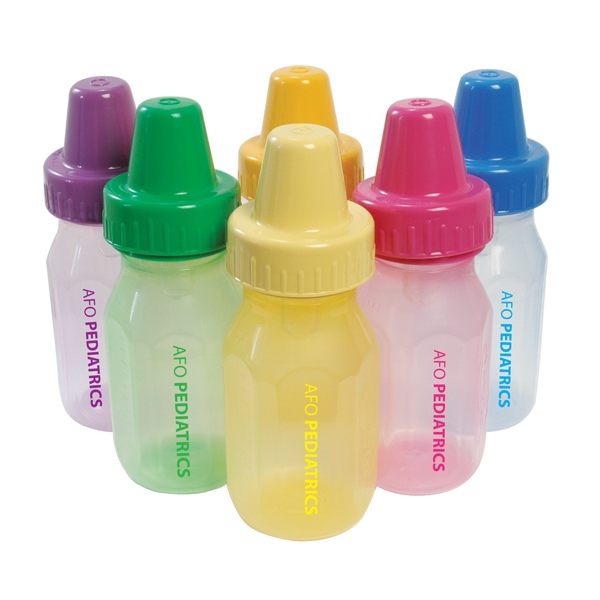 EvenFlo - 4 oz Assorted Color Baby Bottles... from ASI 62190 Illini / Illini