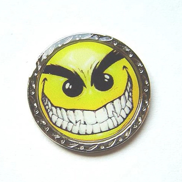 1" SILVER DIE STRUCK FULL DIGITAL COLOR BALL MARKER.... from ASI 57853 Gotta Have Products / Gotta Have Products