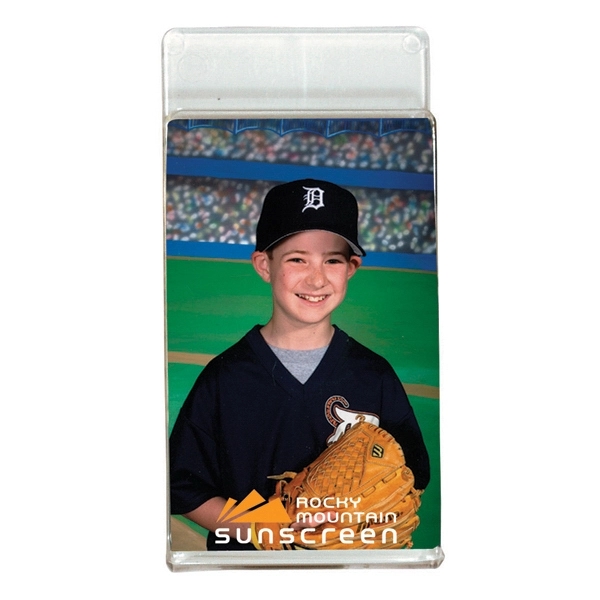 Magnetic slip-in frame with insert size of1 3/4" x 2 3/4".... from ASI 62190 Illini